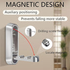 4PCS Foldable Wall Hooks, Heavy Duty Zinc Alloy Folding Wall Hooks, Folding Coat Hooks Wall Mount Bathroom Foldable Towel Hooks for Hanging Clothes, Bags, Hats, Bathrobes, Keys and Kitchen (Silver)