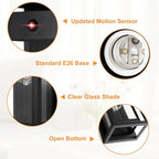 15" Large Outdoor Wall Lights, Dusk to Dawn Motion Sensor Outdoor Lights, Waterproof Anti-Rust Wall Sconces, Exterior Lighting Fixtures for Front Door, Porch, Garage, 1 Pack