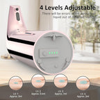 Convenient Automatic Soap Dispenser,4 Adjustable Levels Touchless Hand Sanitizer Pump with Infrared Sensor, 400 ml Countertop Electric Soap Dispenser