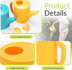 Small Watering Can for Kids, 700ml/23.7 Oz Plastic Watering Can for Indoor Plants Garden Flower (Blue)