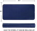 Silicone Dish Drying Mat for Multiple Usage,Easy clean,Eco-friendly,Heat-resistant Silicone Mat for Kitchen Counter or Sink,Refrigerator or Drawer Liner Navy Blue 5XL 36inches x 18inches