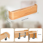 Coat Rack Wall Mount Entryway Organizer Modern Key Holder Wall Mount with Wooden Shelf Entryway Hooks for Bedroom Kitchen Hallway Bathroom for Hanging Coats Hats Bags Towels