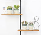 Succulent Planter 4 inch, Succulent Pot with Drainage Holes, Saucers and Mesh Pads for Indoor Plants, Ceramic Pot for Indoor Plants- Set of 4