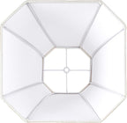 Cream Square Cut Corner Bell Lamp Shade Medium Lampshade 6.5``Top×13``Bottom×10.6``Hight(Spider) Rustic Lamp Shade for Table & Floor Lamp - Lampshade Replacement