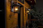 Maxim Santa Barbara Vx 1 Light Outdoor Wall Lantern with Sienna Finish