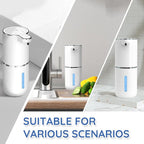 Foaming Soap Dispenser, Automatic Soap Dispenser, 13.5oz/400ml Automatic Soap Dispenser Touchless, USB Rechargeable 4 Level Adjustable Electric, for Bathroom, Kitchen,Hotel