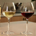 MICHLEY Unbreakable Stemmed Wine Glass 100% Tritan Plastic Dishwasher available Glassware 15 oz, Set of 2