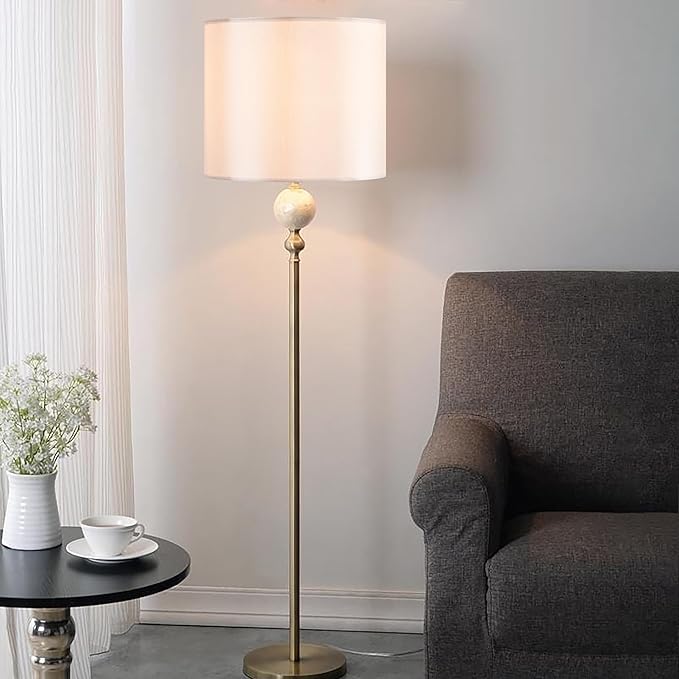 Silver-White Drum Lamp Shades Set of 2 Large Lampshade 16``Top x 16``Bottom x 12``High(Spider) Modern Lamp Shade for Table and Bedside Lamp - Lampshade Replacement ampshade