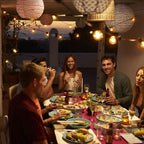 Outdoor String Lights, 150FT Patio Lights with 75 Shatterproof G40 Globe Bulb(3 Spare), Waterproof Connectable Dimmable LED Hanging String Lights for Outside Backyard Porch Balcony(2x75FT)