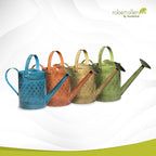 Headwind Wexley Metal Watering Can Outdoor – Tansy Green 2 Gallon Decorative Metal Watering Cans for Garden, Patio, and Indoor Plants – Durable, Stylish, and Easy to Use by Robert Allen