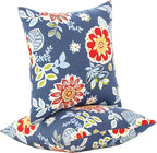 JMGBird Outdoor Waterproof Pillows 18 * 18 Inch Throw Pillows for Patio Furniture, Bed, Couch, and Sofa