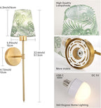 Battery Operated Wall Sconces Set of 2, Flower Pattern Shade 5000 mAh Rechargeable Bulb with 12 RGB Colors Dimmable Wall Sconce for Living Room Bedroom