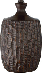 Franklin Iron Works Kelly 25 1/2" High Farmhouse Rustic Country Cottage Table Lamp Brown Finish Single Mica Shade Living Room Bedroom Bedside Nightstand House Office Home Reading (Colors May Vary)