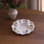 Beatriz Ball VIDA Alegria Deviled Egg Platter (White)