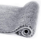 Walensee Large Bathroom Rug (24 x 40, Grey) Extra Soft and Absorbent Shaggy Bath Mat Machine Washable Microfiber Non Slip Luxury Floor Mat