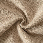 MIULEE 18x18 Inch Decorative Pillow Covers for Couch Bed Set of 2 Textured Boucle Neutral Winter Throw Pillows Khaki Accent Solid Cushion Pillowcases Sofa Livingroom Home Decor
