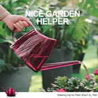 WhaleLife Indoor Watering Can for House Bonsai Plants (1.4L, Red)