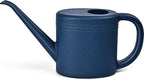 Plant Watering Can for Home Garden - with Long Spout - 1/4 Gallon - Navy Blue