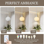 Milk Glass Pendant Lights Kitchen Island, 1-Light 7.1" Brushed Nickel Modern Pendant Light Fixtures with Rods, Globe Hanging Lighting for Kitchen Sink Bathroom Dining Room, E26 Base
