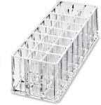 BY ALEGORY Acrylic Nail Art Tool Organizer 24 Space Deep Slot Wall Storage Vanity Cosmetic Container For All Salon Pro Nailcare Tool Kit Set (2)