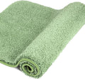 Walensee Large Bathroom Rug (24 x 36, Sage Green) Extra Soft and Absorbent Shaggy Bath Mat Machine Washable Microfiber Non Slip Luxury Floor Mat