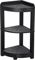 Corner Shower Shelves, Shower Shelf for Inside Shower, Sturdy Shower Organizer Corner, 3-Tier Waterproof Bathroom Storage Shelf for Organizing Toiletries, Space Saving Bathroom Storage