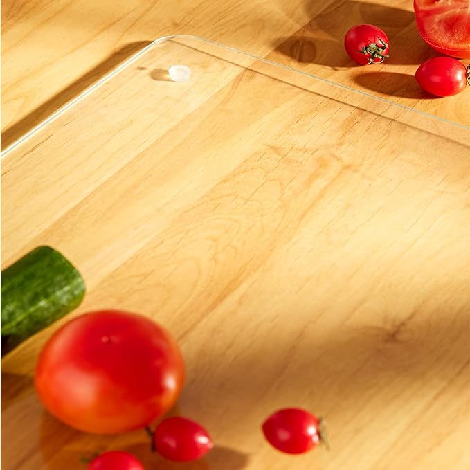 Tempered Glass cutting Board 12x16- Durable Shatterproof, Heat-resistant, Scratch-proof - Dishwasher Safe (16x12 inches)