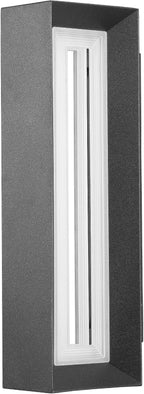 Outdoor Wall Light Hard Wired, 21" Modern Wall Sconce AC100-240V, Waterproof Garage Exterior Lighting Fixture Wall Mount, 3000K Front Porch Lamp, Large LED Sconce Light for House Outside Patio