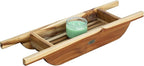 EcoDecors, 29 inch, Bath Tray for Tub, Bath Tub Tray Wood, Bathtub Table, Caddy for Bathtub in Natural Teak