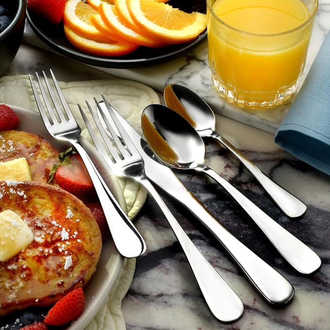 Liberty Tabletop Annapolis 20 Piece Flatware Set service for 4 stainless steel 18/10 Made in USA
