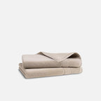 Brooklinen Super-Plush Turkish Cotton Hand Towels Set of 2 Cotton, 820 GSM, Highly Absorbent, Machine Washable, Perfect for Home & Bathroom (20"x30", Driftwood)