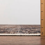 Keen Home Design 4x6 Rug - Machine Washable Area Rug with Non-Slip Backing, Ideal for Living Room, Dining Room, Bedroom - Vintage, Easy Clean, Durable, Low Pile Rug - (4' x 6')