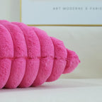 JOJUSIS Pack of 2 Faux Fur Plush Decorative Throw Pillow Covers Couch Cushion Case Soft Pillowcases (Hot Pink, 20 x 20-Inch)