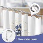 LaCyan Art Shower Curtain (Irises Big)