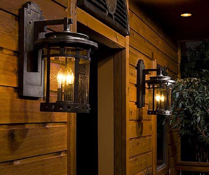 Maxim Santa Barbara Vx 1 Light Outdoor Wall Lantern with Sienna Finish