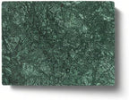 Natural Marble Cutting Board- 16x12 Inch Kitchen Bakery Tool for Professional Chef & Baker's Tray - Marble Display for Elegant Food Presentation & Stylish Kitchen Decor (green)