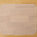 Silicone Dish Drying Mat for Multiple Usage,Easy clean,Eco-friendly,Heat-resistant Silicone Mat for Kitchen Counter or Sink,Refrigerator or Drawer Liner Translucent XL 18 inches x 16 inches