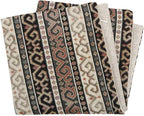 Throw Pillow Covers Kilim Khaki Green and Black - 18 x 18 Inches Decorative Pillows, Boho Room Decor for Couch, Bohemian Square Case for Farmhouse, Southwestern Shams, Aztec, Patio
