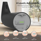 Convenient Automatic Soap Dispenser,4 Adjustable Levels Touchless Hand Sanitizer Pump with Infrared Sensor, 400 ml Countertop Electric Soap Dispenser for Bathroom,Kitchen