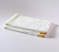 Highly Absorbent Organic Cotton Hand Towels, Soft & Durable, Made in Japan, Oeko-Tex Class 1 Certified, 14 x 28 inch, White, Pack of 2 – Proof of Purity