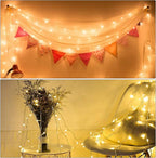 ILLUMINEW 300 LED Outdoor Indoor String Lights,108ft Safety Plug in 8 Modes Christmas Halloween Decorations, Summer Twinkle Lights,Christmas Tree Fairy Lights for Bedroom, Party Decor
