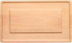 Charcuterie Board - Cheese Board with Grooves & Built-in Handles, Snack Tray for Vegetables, Fruits, Meat, Nuts - Decorative Wooden Serving Tray for Kitchen House Warming Gift