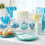 TP 6-Piece Melamine Plates Set, 10.5-Inch Reusable Dinner Plates for Picnic, Party, BBQ & Camping, Dishwasher Safe Lightweight Tableware, Teal