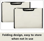 Bonuci 4 Pcs Laundry Sorter Replacement Bags Hamper Cart Removable Replacement Laundry Storage Organizer Bag Hamper Liner, No Hooks 14.76 x 8.66 x 21.65 Inch (Beige)
