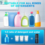 Automatic Foaming Soap Dispenser, 12.8oz/380ml Wall Mount Touchless Soap Dispenser with Sensor, 4-Level Adjustable, IPX5 Waterproof, USB Rechargeable for Bathroom, Kitchen