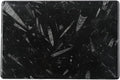 Natural Moroccan Fossil Stone Tray - Black Marble Decorative Serving Board for Charcuterie, Cheese, Pastry - Jewelry, Candles, Perfume, Trinket Plate, Kitchen & Home Decor Centerpiece 12"x 8"