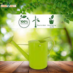 Galvanized Iron Watering Can for Indoor Plants, DIY Watering Cans for House Plant Garden Flower, Long Spout Water Can for Outdoor Watering Plants 7.57L 2 Gallon (Green)