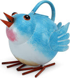 Metal Cute Bird Watering Can for Indoor/Outdoor Plants,Garden Functional Small Watering Can Decor, Decorative Watering Kettle Planter for House Plant Garden Flower,Kids 1.8L 1/2 Gallon Watering Pot,