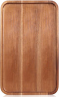 Rectangular Acacia Wood Trays Large Long Charcuterie Boards Party Decorative Serving Tray Platters for Food Dish Rectangle Wooden Cheese Board Kitchen Snack Cookies Platter Appetizer Dessert Tray