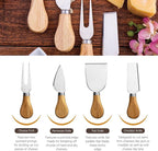 Charcuterie Board Gift Set - Bamboo Cheese Board and Knife Set - Housewarming Gifts for New Home, Wedding Gifts for Couples 2025, Bridal Shower Gifts, Birthday Gifts for Women